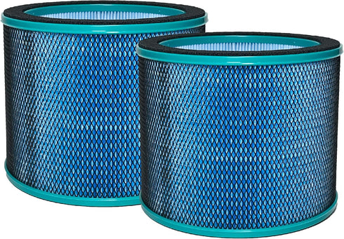 Nispira R21/R020 2-in-1 True HEPA Filter Replacement for Bladeless Tower Air Purifier Fan, 2 Pack