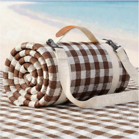 Waterproof Beach Blanket Picnic Outdoor Camp Mat Towel Family Trip Essentials Summer
