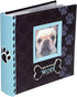 Malden International Designs Woof Photo Album, Blue, 80-4x6