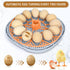 WYD2ANG 12 Smart Chicken Incubators for Hatching Eggs with Automatic Turner Small Poultry Duck Quail Egg Incubator