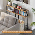 15.7" 2-Tier Asgolion Narrow Console Table, Small Entryway Table, Sofa Table with Storage, Skinny Console Tables