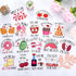 16 Pcs Valentine's Day Magnets, Funny Cute Refrigerator Magnets for Home Decorations, Love Puns Magnets for Valentine's