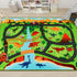 Kids Carpet Playmat Rug,59"X39.4" Dinosaur Car Rugs for Kids Toy Cars,Non Slip