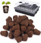 LAPOND 40 Pcs Grow Sponges with Tray, Starter Plugs for Cuttings, Great for