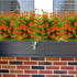 Artificial Flowers Faux Plastic Greenery Shrubs, UV Resistant Outdoor Plants for Home Kitchen Office Wedding Decor