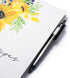 OUTSHINE 6x9 Sunflower Hardcover Recipe Binder: Blank Recipe Book for Your Own Recipes