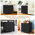 2 2 Closet, Nightstand, Drawer Dresser Bedside Storage Furniture, Small Dresser with Drawers, End Table with Fabric