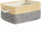 TheWarmHome Small Storage Bins Basket for Organizing Shelves - Fabric Storage Cubes for Clothes, Toys, and More