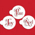 Joy, Noel and Peace Cookie Set by Designer Stencils