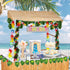 20 WEISPARK LED Palm Leaves String Lights, Tropical Artificial Monstera Leaf Wall Hanging Vine for Hawaiian Luau Party