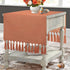 36 Inches yuboo Terracotta Table Runner - Boho Short Table Runner for Nightstand, Small Coffee Table, Orange Dresser
