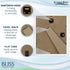Icona Bay 8x10 White Picture Frame with Removable Mat for 5x7 Photo, Modern Style Engineered Wood Frame