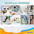 8 Pack KEEPOW Universal Microfiber Cloths for Handheld Steam Cleaner Attachments Compatible with Bissell Steam Shot