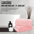 2 Pack Set MOONQUEEN Premium Bath Towel - Quick Drying - Microfiber Coral Velvet Highly Absorbent Towels - Multipurpose