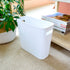 Youngever 1.5 Gallon Slim Trash Can - Plastic Garbage Container Bin with Handles for Home Office, Living Room, Kitchen
