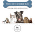 Park Life Designs 1.4 Dog Treat Jar - Ceramic Dog Treat Container Qt (Manor Blue) | Treat Jar with Lid, Keeps Treats