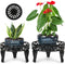 Metal Plant Stand Indoor Outdoor,2 Pack Heavy Duty Iron Plant Stands for