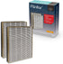 Flintar True HEPA Replacement Filter, Compatible with TaoTronics TT-AP002 and VAVA VA-EE008 Air Purifiers