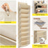 20-25 Closet 10-Tier Pairs Over the Door Shoe Organizer, Clear Pockets Shoe Rack for Door, Hanging Shoe Rack for Boots