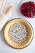Fox Run Ceramic Pie Crust Baking Weights, 8.8-Ounce, Includes Glass Storage Jar