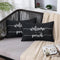 Welcome to Our Porch Outdoor Pillow Covers: Set of 2 Decorative 12x20 Covers for Porch and Patio Furniture.