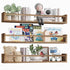 Fixwal Nursery Book Shelves for Kids Rooms, 23.6 Inch Floating Bookshelves for