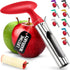 Zulay Kitchen Premium Apple Corer Tool - Ultra Sharp, Stainless Steel, Serrated