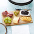 Glad Acacia Wood Cutting Board for Kitchen, Small Reversible Solid Butcher Block, 11 x 7 Inches