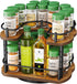 11 inches, 10.5 inches Spice Rack Organization for Cabinet - Height Adjustable Rotating Lazy Susan Organizer, Spice