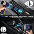 Portable Cordless Car Vacuum Cleaner - 15000 Pa Vacuum & Air Duster, Handheld with LED Light & Multi-Nozzles