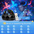 15 15 3 PIKOY Night Light Projector for Kids Room - Colors, White Noise, Films, Remote - Rechargeable Star Lights
