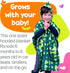 Cozy Birdy Boutique Car Seat Poncho for Kids Safe to Use Over Seat Belts Reversible Warm and Blanket Easy on Easy Off