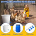 50 Packs Tanlade Chicken Waterer Chicken Feeder, Automatic Waterer Kit for Poultry Duck Goose Turkey Bunny (Blue)