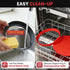 Kit,9 Inch Tart Pan Tart Pans with Removable Bottom,Non-stick Fluted Quiche Pan with Silicone Crust Shaper,Pie