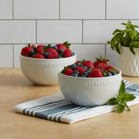 26 Everyday White Ounce Porcelain Soup Cereal Bowls