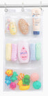 Handy Laundry Shower Curtain Bathroom Organizer - 9 Pockets for Toiletries and Kid's Toys.