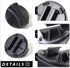 2186494B Refrigerator Water Filter Cap, Black Compatible with Whirlpool, Replaces WP2186494B, 2186884B (1PC)