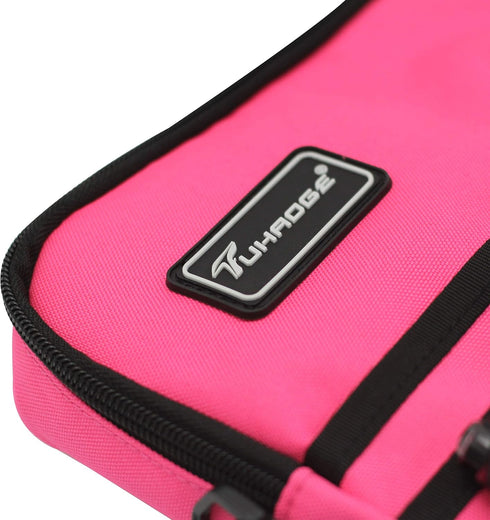 Tuhaoge Multifunctional Nurse Storage Bag, Practical Waist Bag, Nurse Pocket Storage Bag, Rose Red
