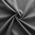 KOUFALL Dark Gray Half Curtains for Windows, Small Room Darkening Rod Pocket Curtains 34 x 30 Inch