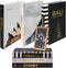 Decorative Books for Home Decor - Black and Gold Foiled Decor Books