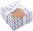 KAF Home Pantry 100% Cotton Checkered Grid Dish Cloths, Set of 6, 12 x 12 Inches, Absorbent and Machine Washable