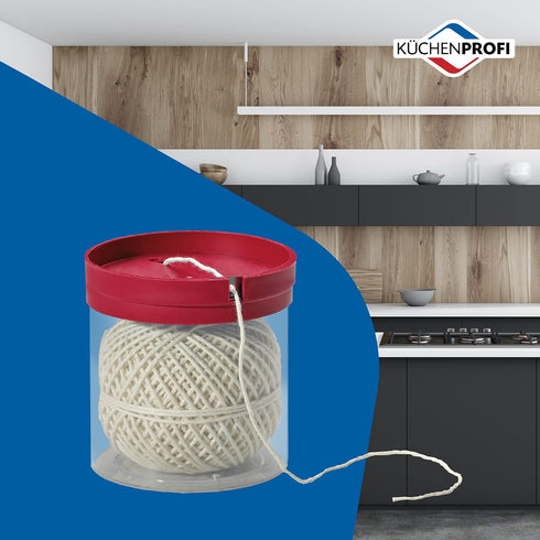 Kitchen Twine with All-Purpose Acrylic Dispenser, Cooking and Baking String