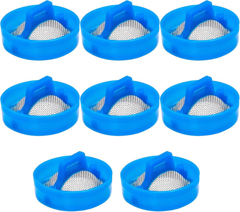 8pcs Water Inlet Valve Filter for Washer, Washing Machine Water Filter Screen Replacement Repair Kit for Haier