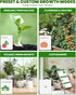 Plant Grow Light,yadoker Smart Plant Light Compatible with Alexa,Google for Indoor Plants,Height Adjustable,Customized