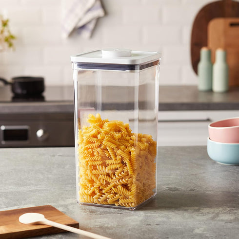6.0 OXO Good Grips POP Container - Airtight Food Storage - Big Square Tall Qt Ideal for bulk snacks and cereal