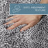 TOWN & COUNTRY BASICS 18.5"x19.6" Spa Step Noodle Solid Bathroom Toilet Lid Cover, Plush, Soft and Absorbent, Machine