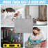 Hushee 2 Pack Extra Large Dish Drying Mat, 30 x 24 XL Microfiber Absorbent Pad for Countertop, Sink, Refrigerator