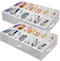 Shoe Organizer Under Bed, Underbed Storage Boxes Bins, Extra Large Zapateras Organizer for Closet, Men Women Kids
