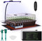 DazSpirit 60-Cell Self-Watering Seed Starter Kit with Grow Light and Heat Mat,