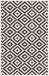 Unique Loom Jill Zarin Outdoor Collection Area Rug - Costa Rica, Charcoal Gray/Ivory (2' 2" x 3' 1" Rectangle)